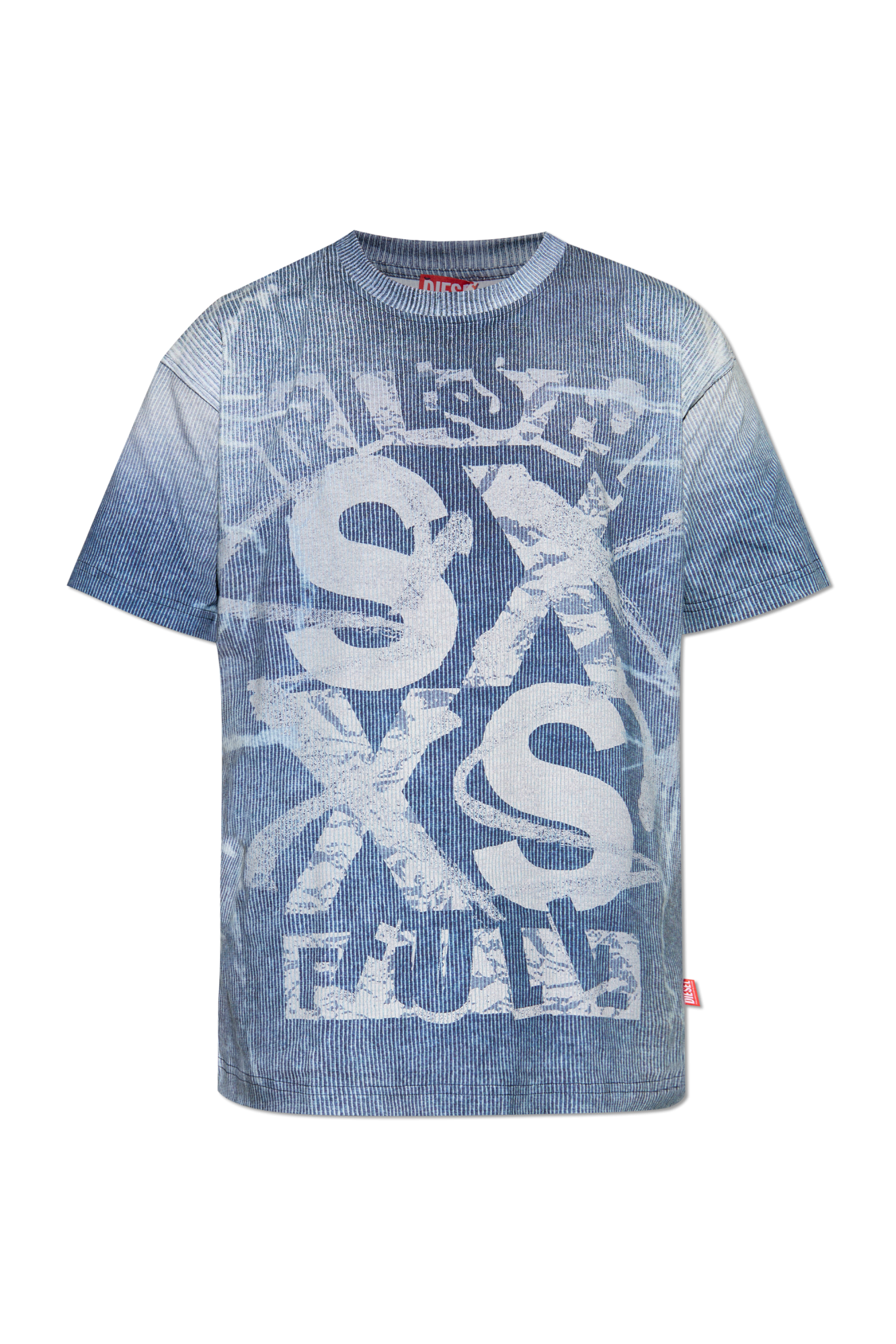 DIESEL :: ディーゼル Tシャツ t-norm-r3 Blue T-shirt T-NORM-R3 Diesel - Vitkac AS